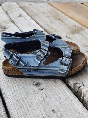 PAPILLO BY BIRKENSTOCK CHILDREN'S LEATHER SANDALS SIZE 30